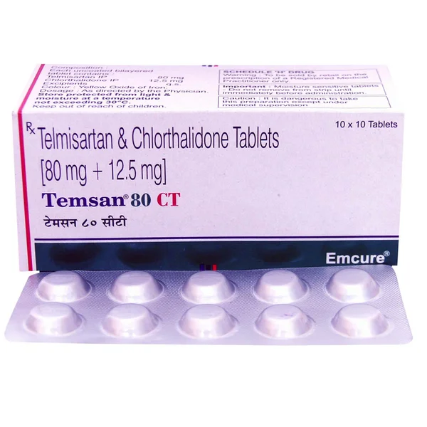 Temsan 80 CT Tablet 10's