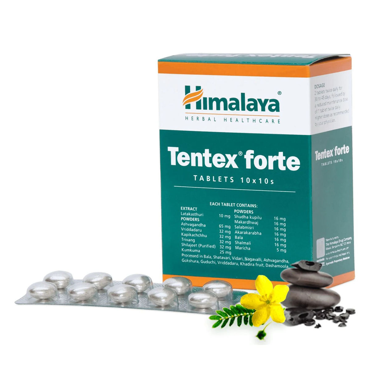 Buy Himalaya Tentex Forte, 10 Tablets Online