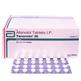 Tenormin 50 Tablet 14's, Pack of 14 TABLETS
