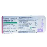 Tenormin 50 Tablet 14's, Pack of 14 TABLETS