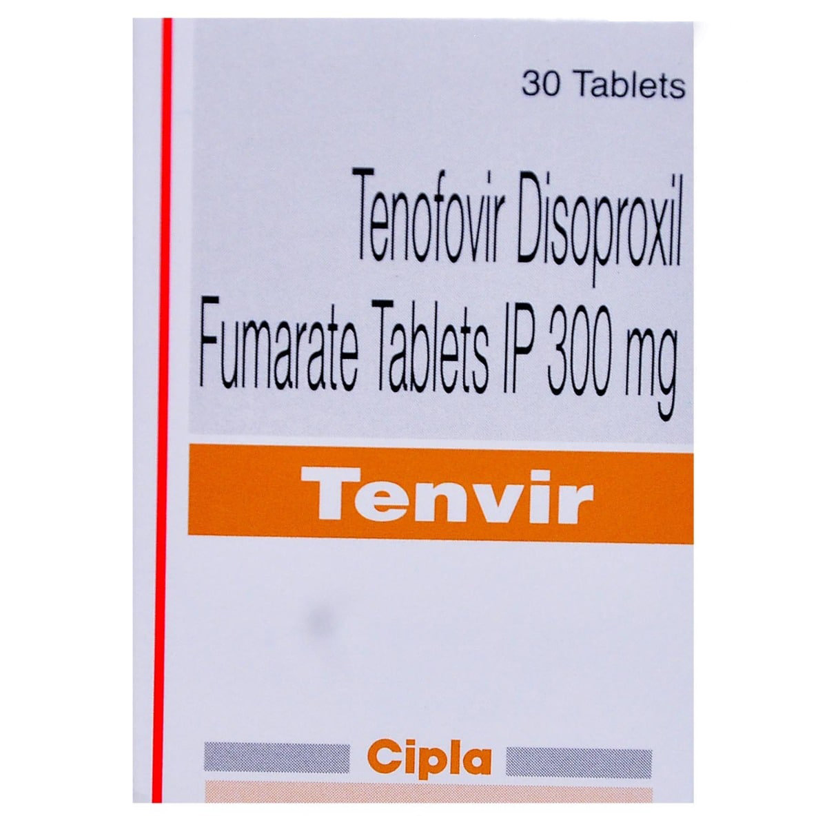 Tenvir 300 Tablet 30's, Pack of 1 TABLET Tenvir 300 Tablet 30's, Pack of 1 TABLET