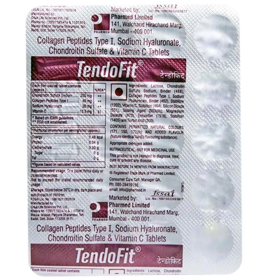 Tendofit Tablet 15's, Pack of 15 TABLETS