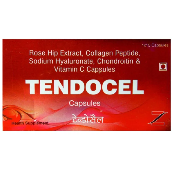 TENDOCEL CAPSULE 15'S, Pack of 15 CapsuleS