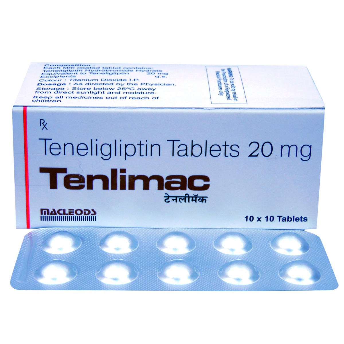Buy Tenlimac 20 Tablet 10's Online