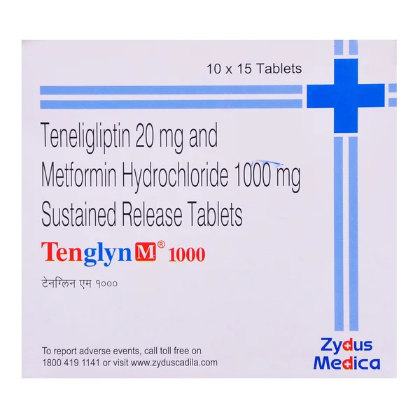 Tenglyn M 1000 Tablet 15's, Pack of 15 TABLETS