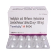 Teneliglip -M 1000mg Tablet 10's