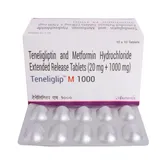 Teneliglip -M 1000mg Tablet 10's, Pack of 10 TabletS