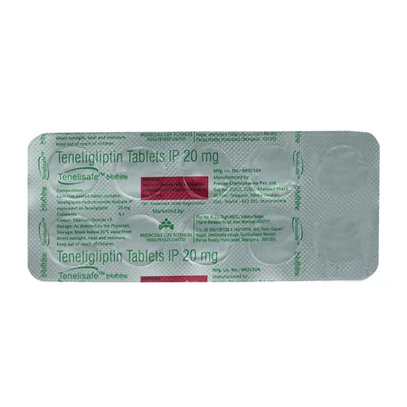 Tenelisafe 20 mg Tablet 10's