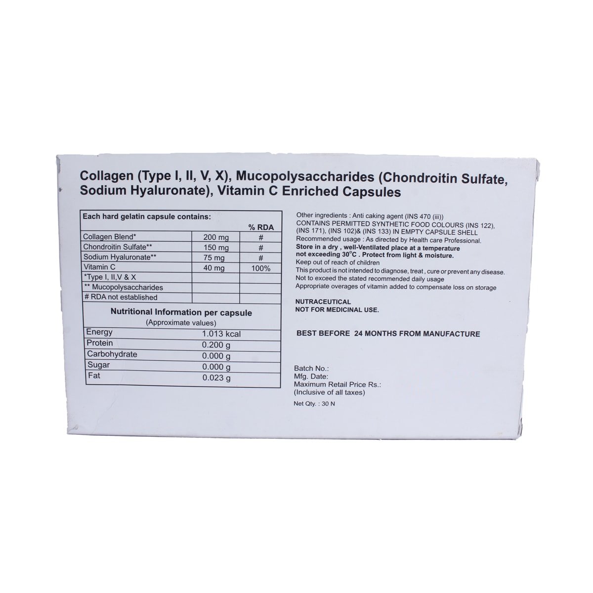 Tendo Pro Capsule 10's, Pack of 10 Tendo Pro Capsule 10's, Pack of 10