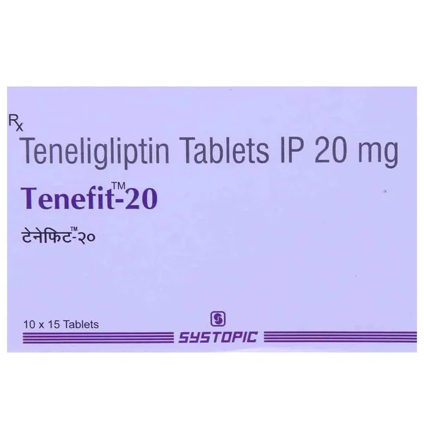 Tenefit-20 Tablet 15's, Pack of 15 TABLETS