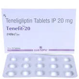 Tenefit-20 Tablet 15's, Pack of 15 TABLETS