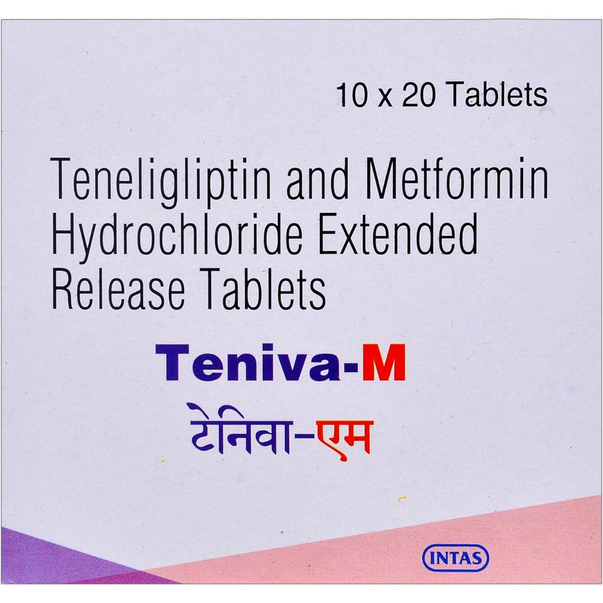 Teniva-M Tablet 20's, Pack of 20 TABLETS Teniva-M Tablet 20's, Pack of 20 TABLETS