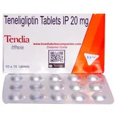 Tendia Tablet 15's, Pack of 15 TabletS