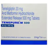 Tenepure M 500 Tablet 15's, Pack of 15 TABLETS