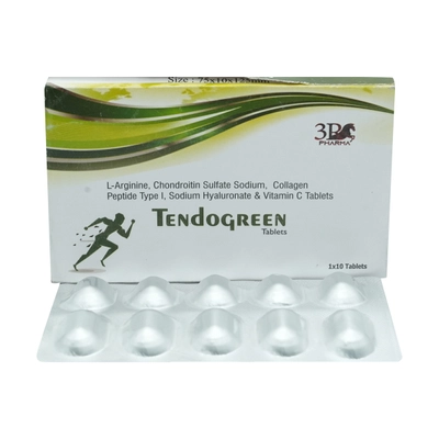 Tendogreen Tablet 10's, Pack of 10 TABLETS