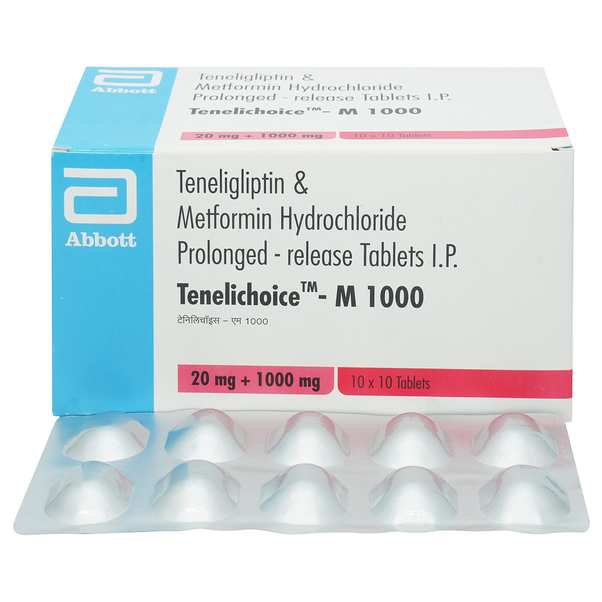 Tenelichoice-M 1000 Tablet 10's, Pack of 10 TabletS Tenelichoice-M 1000 Tablet 10's, Pack of 10 TabletS