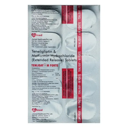 Tenliday-M Forte Tablet 10's