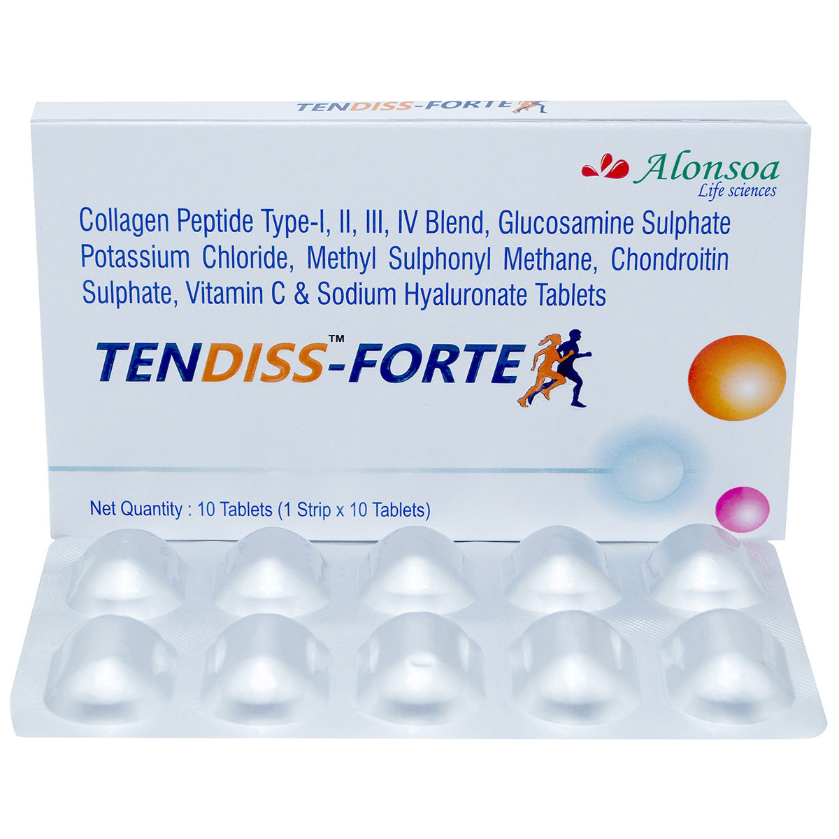 Tendiss-Forte Tablet 10's, Pack of 10 Tendiss-Forte Tablet 10's, Pack of 10