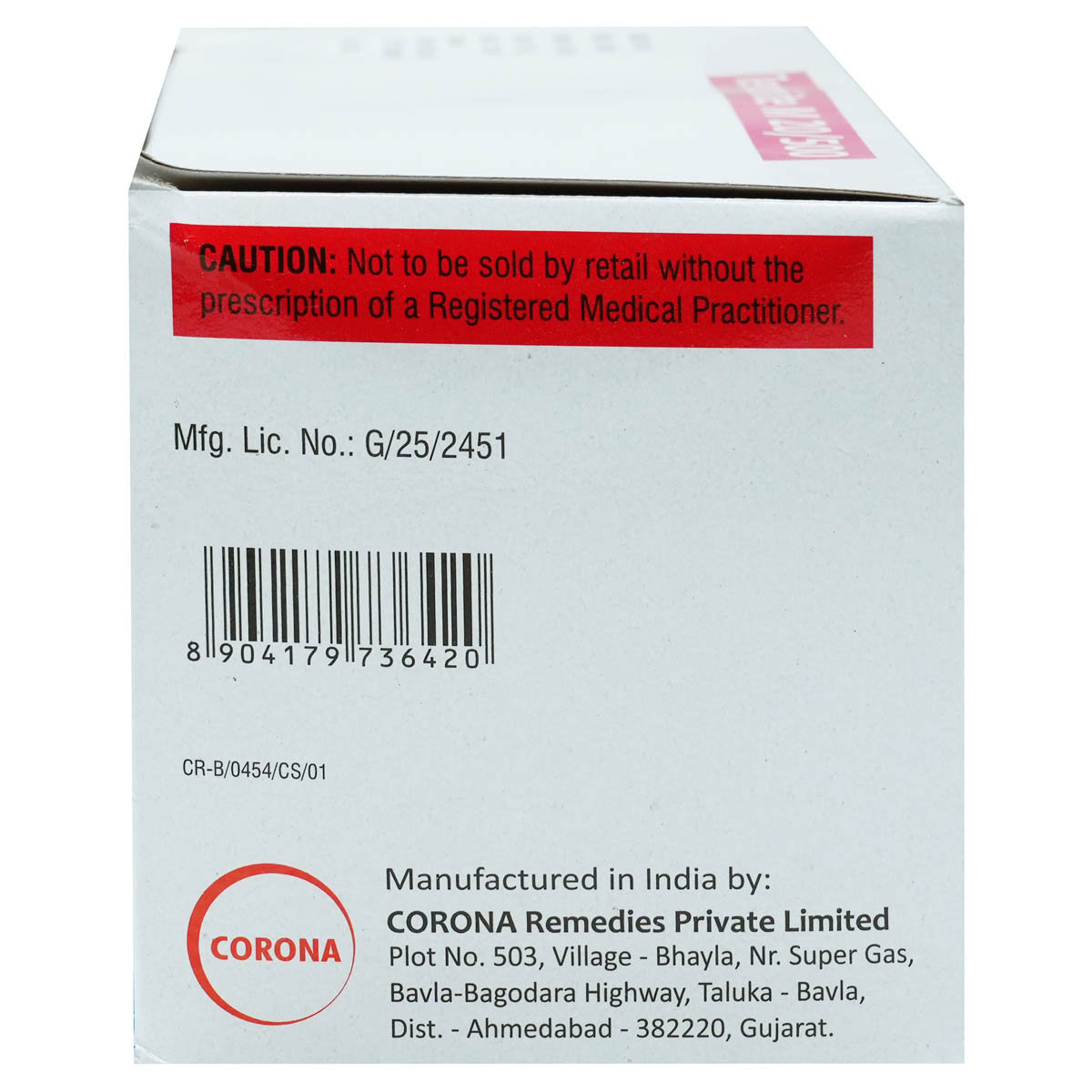 Tenebite M 20 mg/500 mg Tablet 15's, Pack of 15 TabletS Tenebite M 20 mg/500 mg Tablet 15's, Pack of 15 TabletS