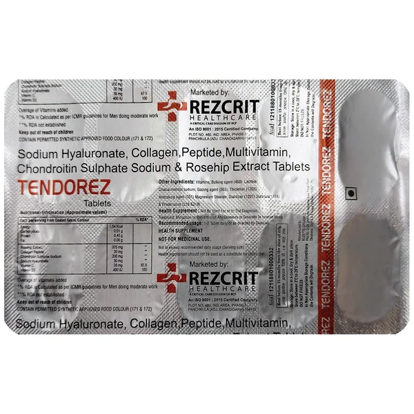 Tendorez Tablet 10's