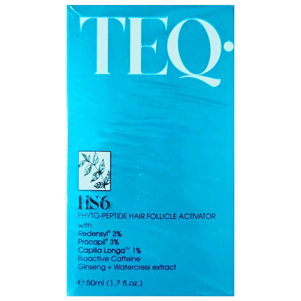 TEQ HS6 Phyto-Peptide Hair Serum, 50 ml