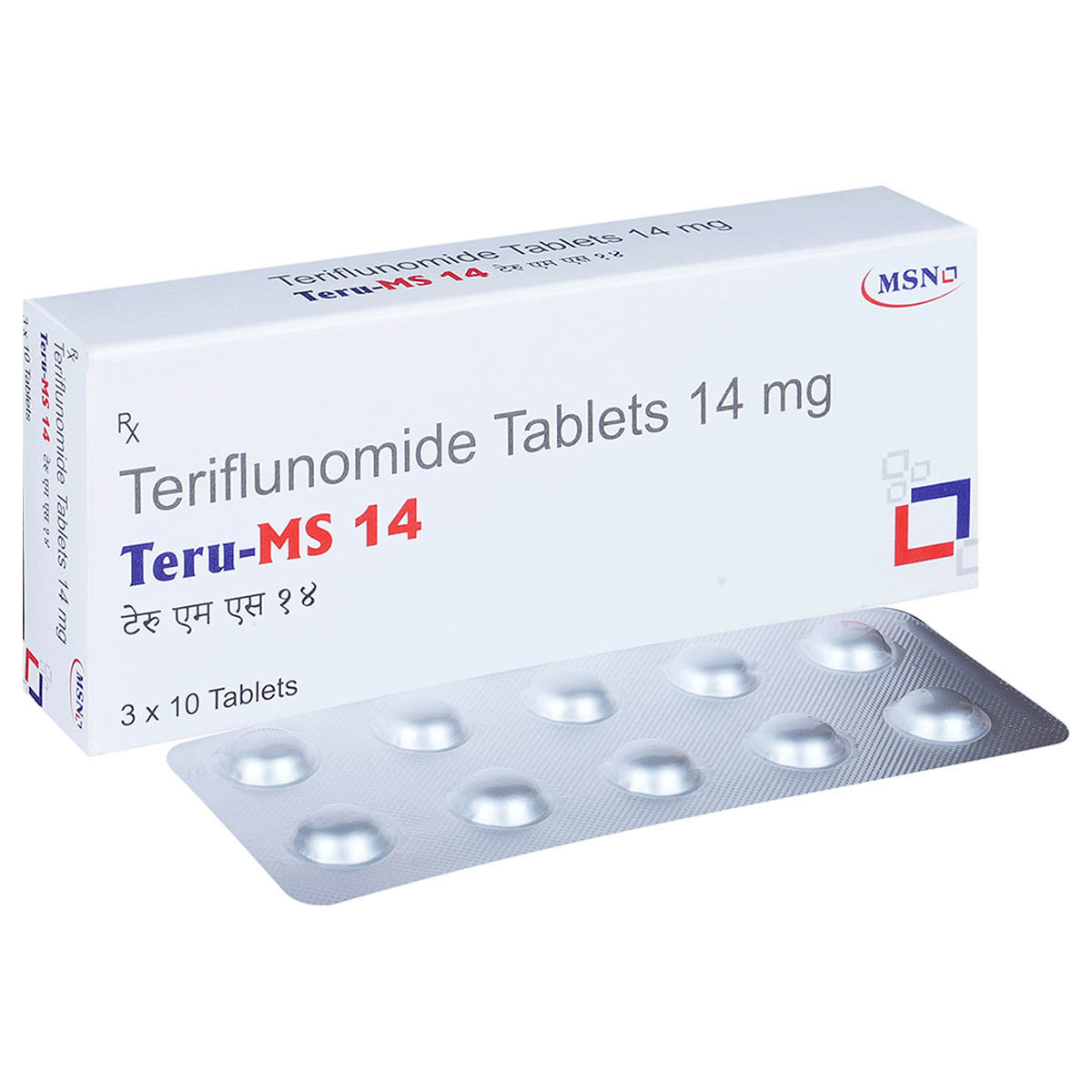 Teru MS 14mg Tablet 10's, Pack of 10 TabletS Teru MS 14mg Tablet 10's, Pack of 10 TabletS