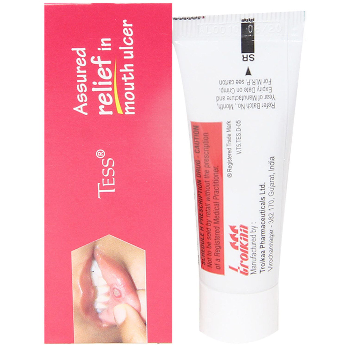 Tess Oral Paste 5 gm, Pack of 1 ORAL PASTE Tess Oral Paste 5 gm, Pack of 1 ORAL PASTE