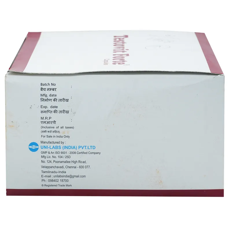 Testovit Buy Testovit Forte Capsule | 19 Minutes Delivery | Apollo Pharmacy