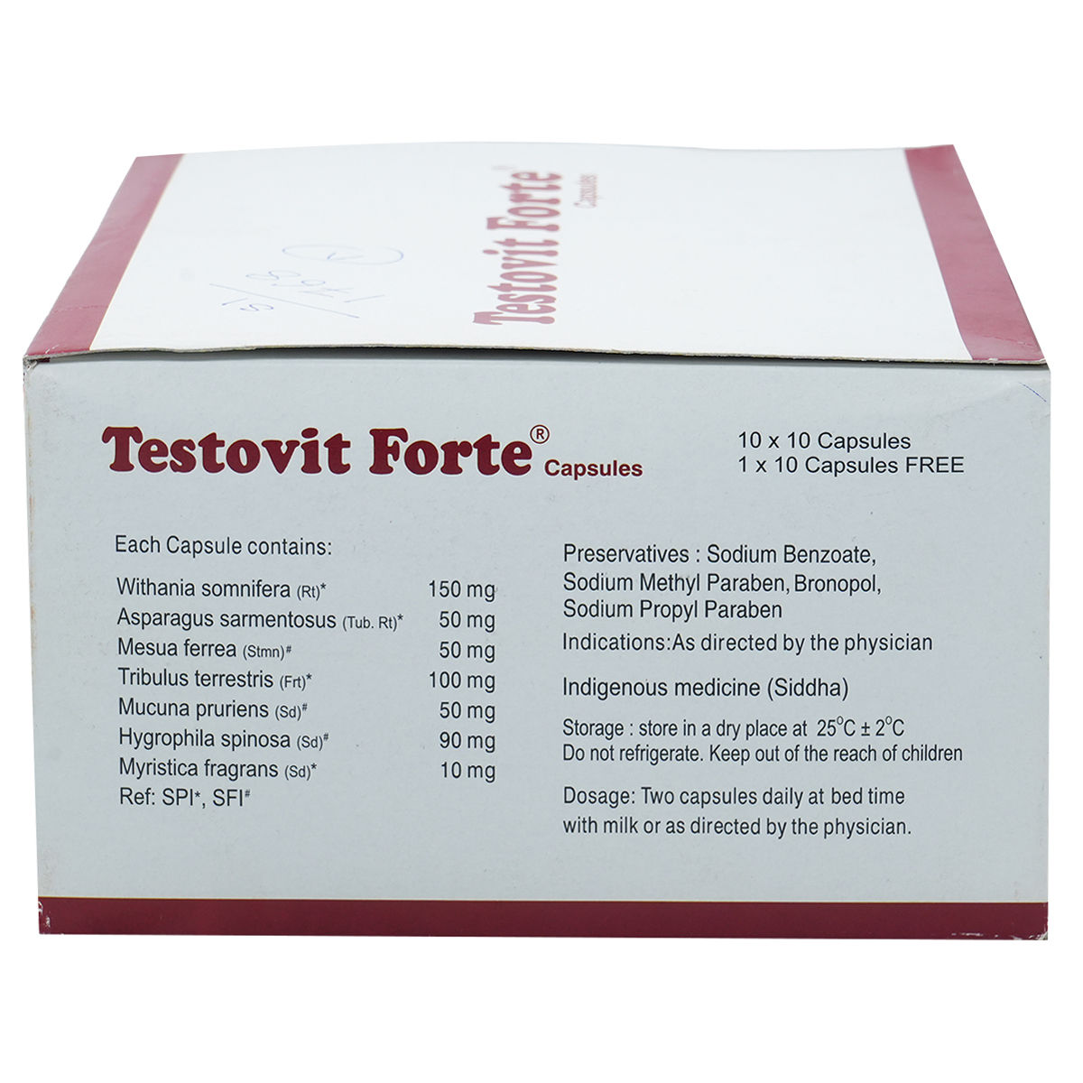 Testovit Buy Testovit Forte Capsule | 19 Minutes Delivery | Apollo Pharmacy