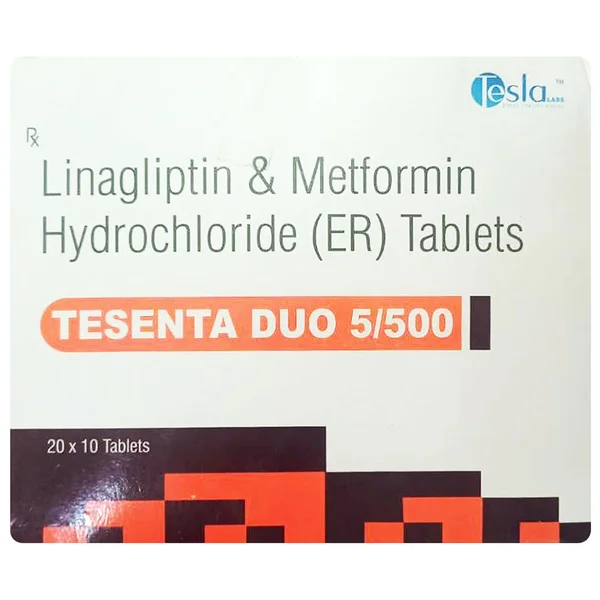 Tesenta Duo 5/500 Tablet 10's