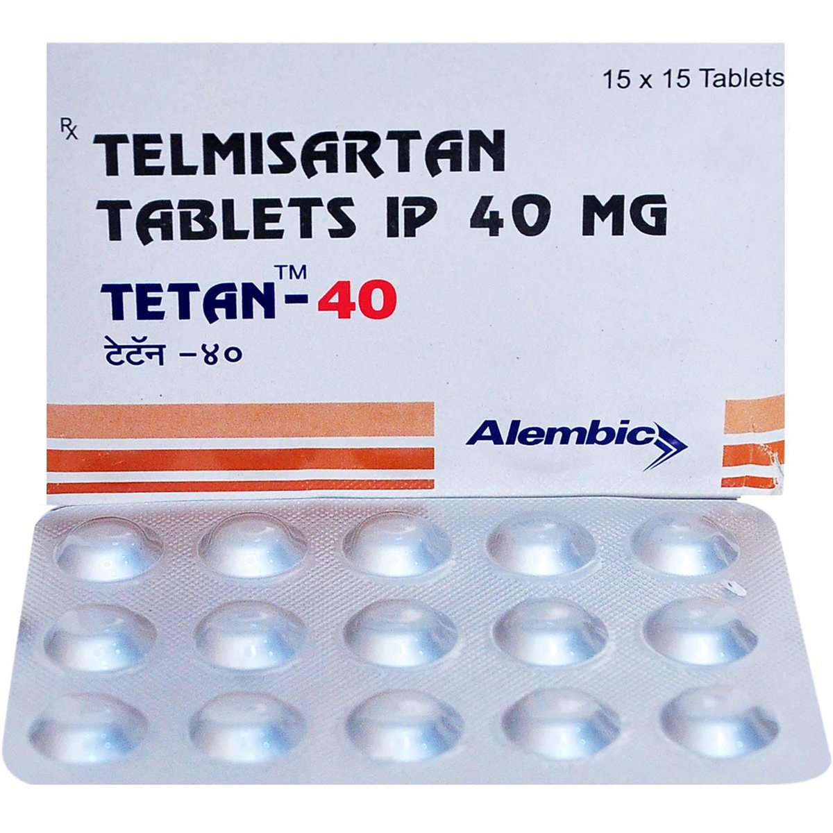 Tetan 40 Tablet 15's, Pack of 15 TABLETS Tetan 40 Tablet 15's, Pack of 15 TABLETS