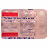 Tetan 40 Tablet 15's, Pack of 15 TABLETS