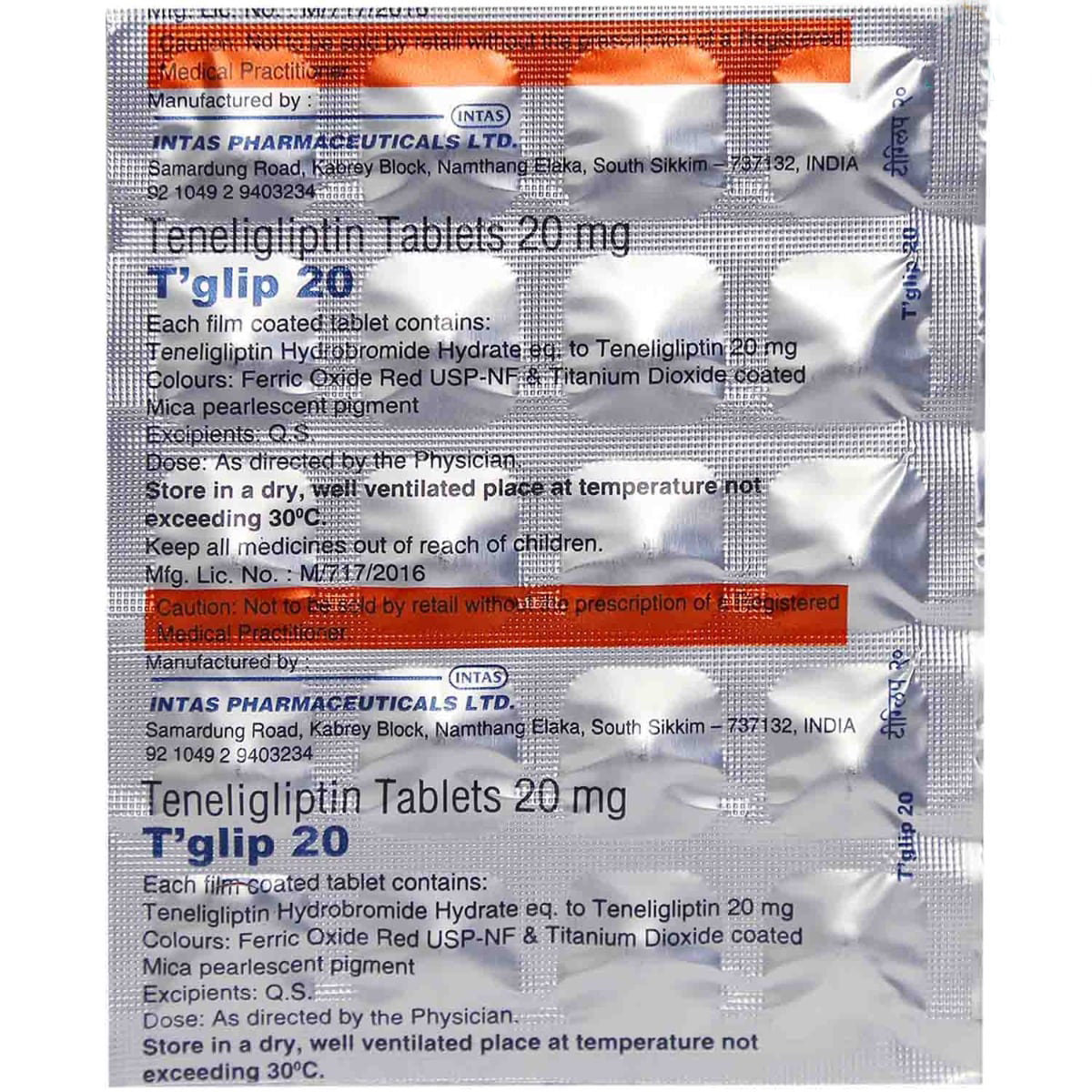 Tglip 20 Tablet 20's, Pack of 20 TABLETS Tglip 20 Tablet 20's, Pack of 20 TABLETS