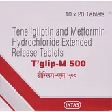 Tglip-M 500 Tablet 20's, Pack of 20 TABLETS
