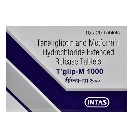 T Glip-M 1000 Tablet 20's