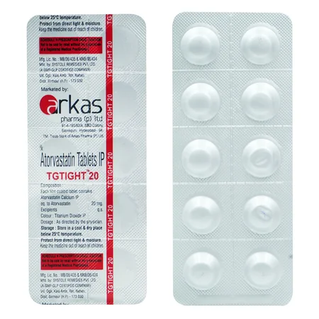 TG Tight 20 mg Tablet 10's