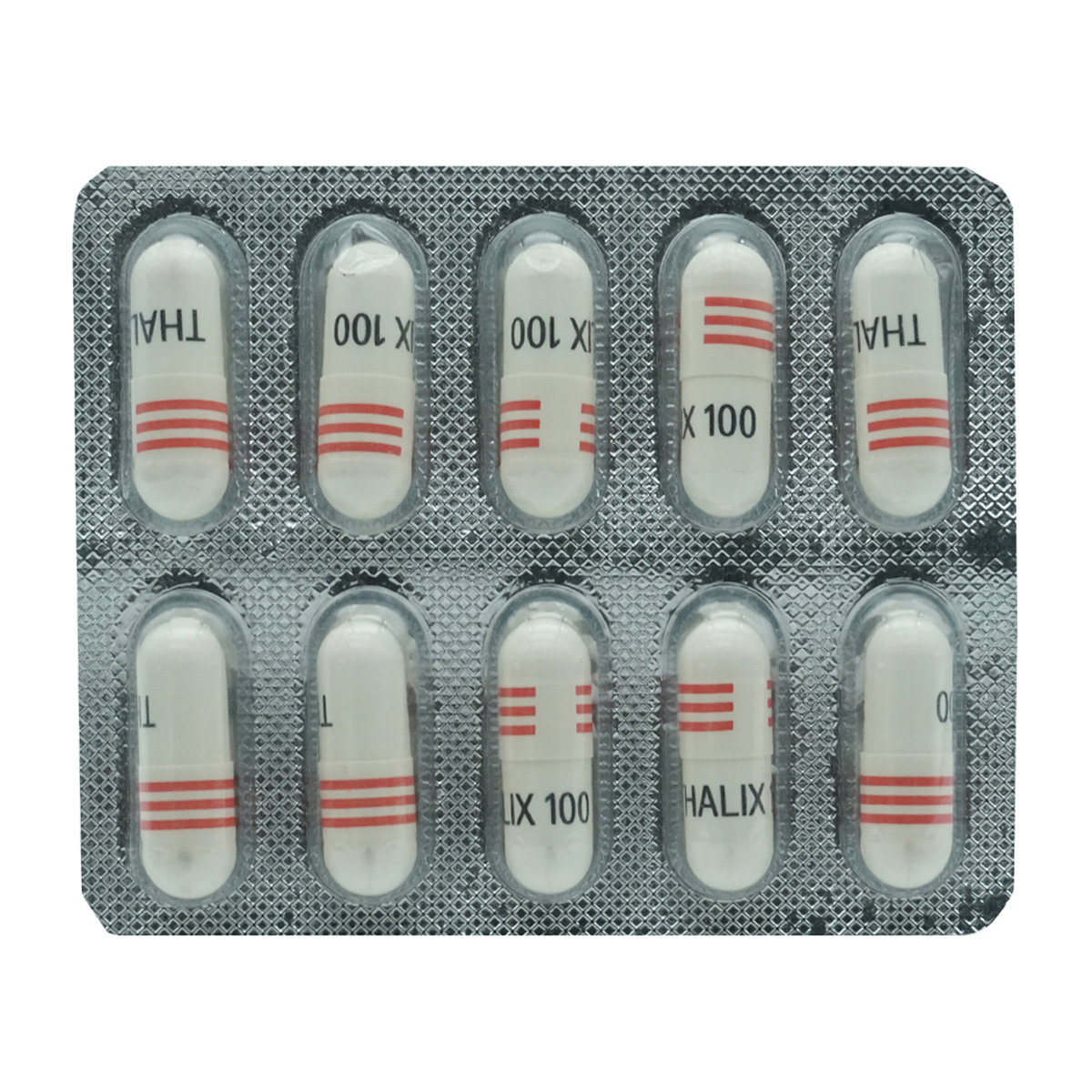 Thalix-100 Capsule 10's, Pack of 10 CAPSULES Thalix-100 Capsule 10's, Pack of 10 CAPSULES