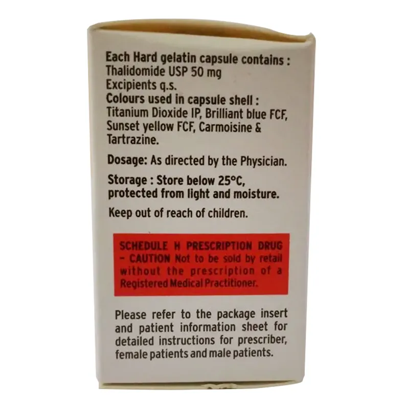 Buy Thalix 50 Capsule online | Uses, Side Effects, Price and ...