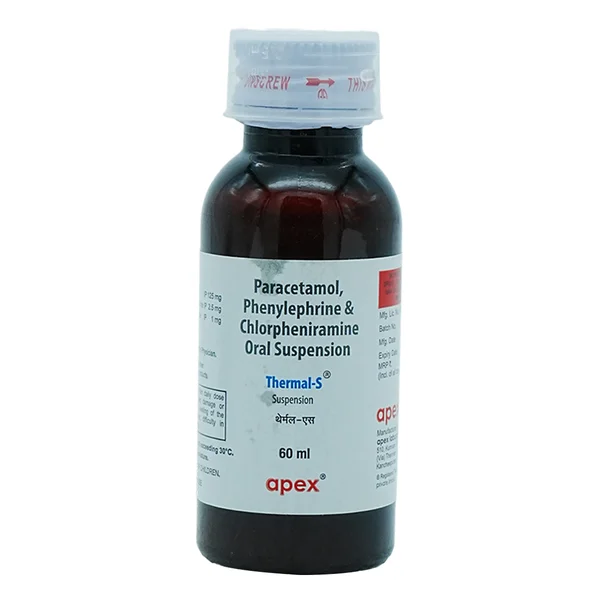 Thermal-S Oral Suspension 60 ml, Pack of 1 Suspension