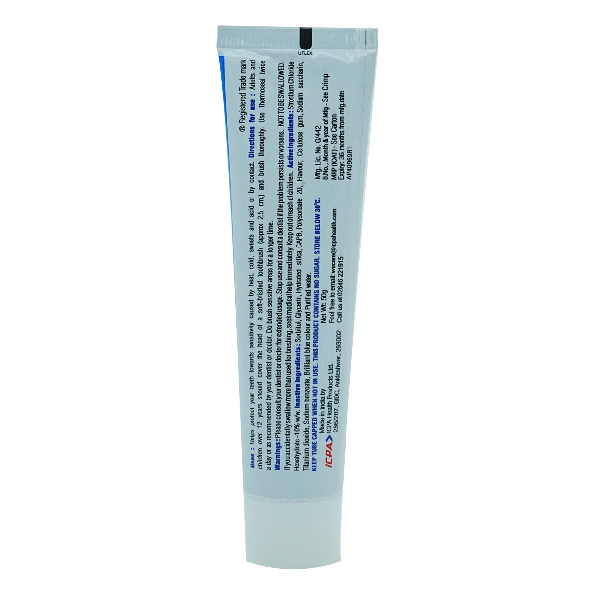 Thermoseal Repair Toothpaste 50 gm, Pack of 1 TOOTHPASTE Thermoseal Repair Toothpaste 50 gm, Pack of 1 TOOTHPASTE