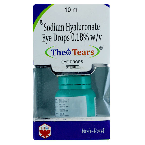 Buy Theo Tears 0.18% Eye Drops 10 ml
 Online