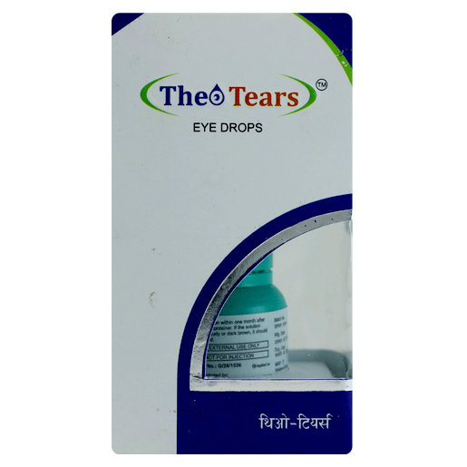 Theo Tears 0.18% Eye Drops 10 ml
, Pack of 1 Eye Drops Theo Tears 0.18% Eye Drops 10 ml
, Pack of 1 Eye Drops