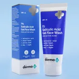 The Derma Co 1% Salicylic Acid Gel Face Wash, 100 ml, Pack of 1