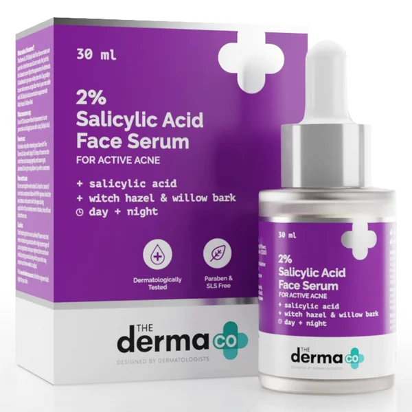 The Derma Co 2% Salicylic Acid Serum, 30 ml, Pack of 1