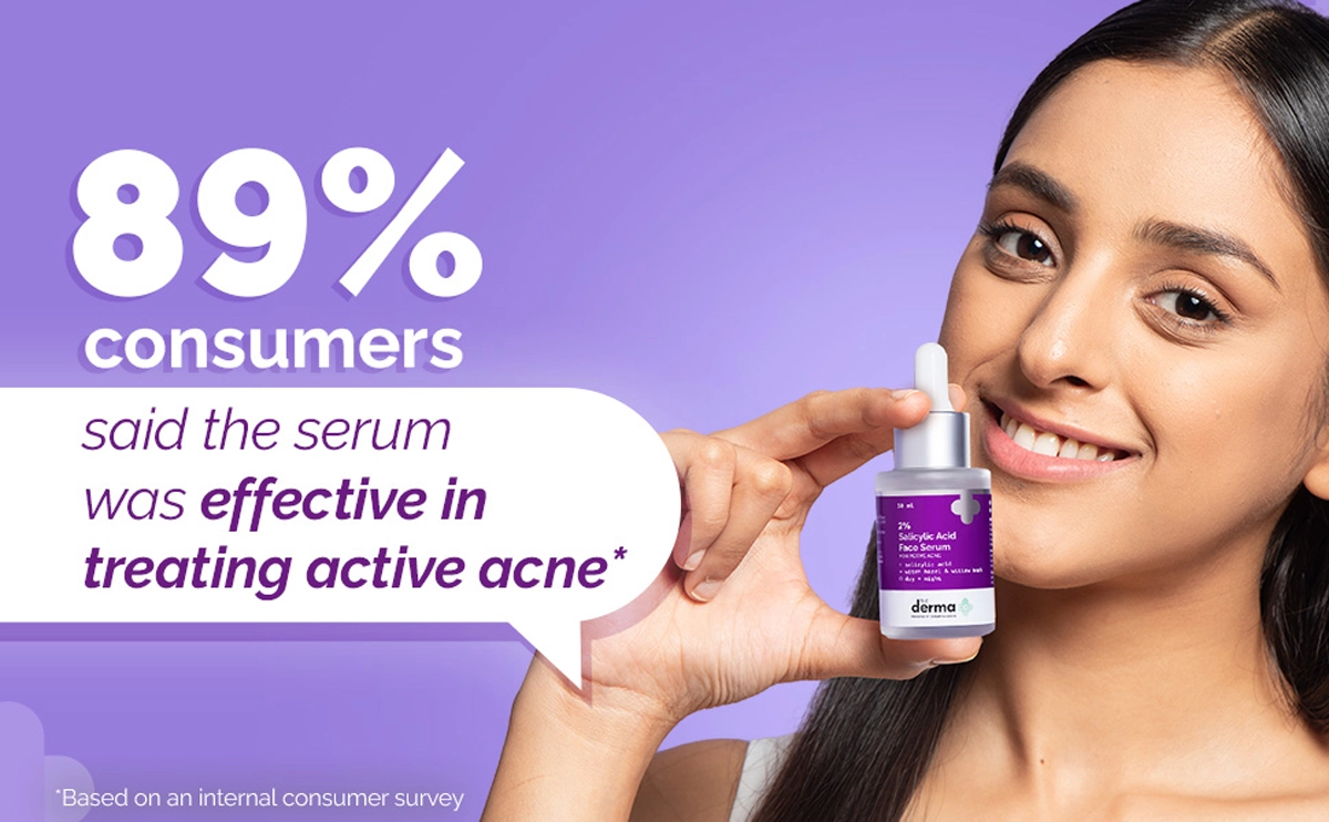 The Derma Co 2% Salicylic Acid Serum, 30 ml | Uses, Benefits, Price ...