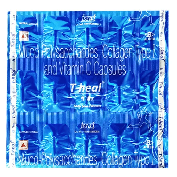T-Heal Capsule 15's, Pack of 15 CapsuleS