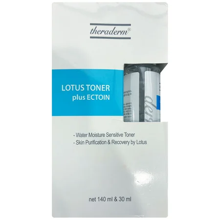 Theraderm Lotus Toner Plus Ectoin, 170 ml (140 ml+30 ml)