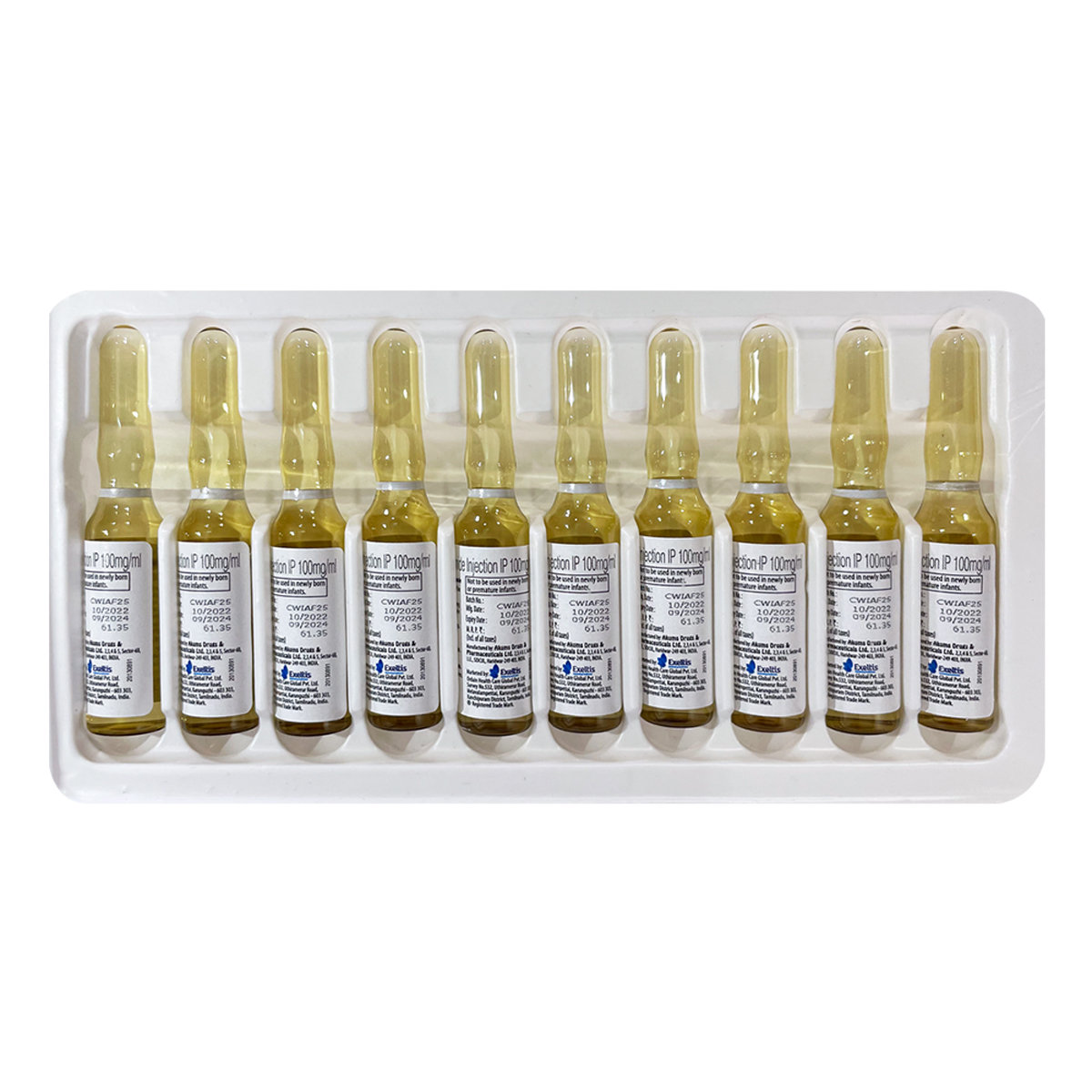 Thiamin Injection 2 ml, Pack of 1 Injection Thiamin Injection 2 ml, Pack of 1 Injection