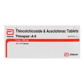 Thiospas A8 Tablet 10's, Pack of 10 TABLETS