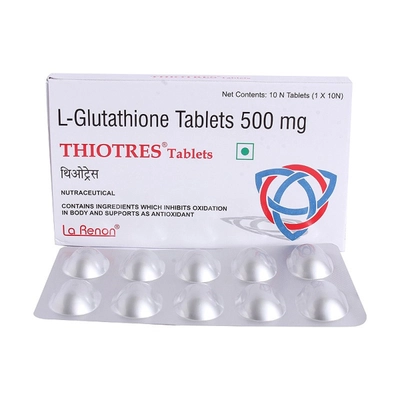 Thiotres 500 Tablet 10's, Pack of 10 TABLETS